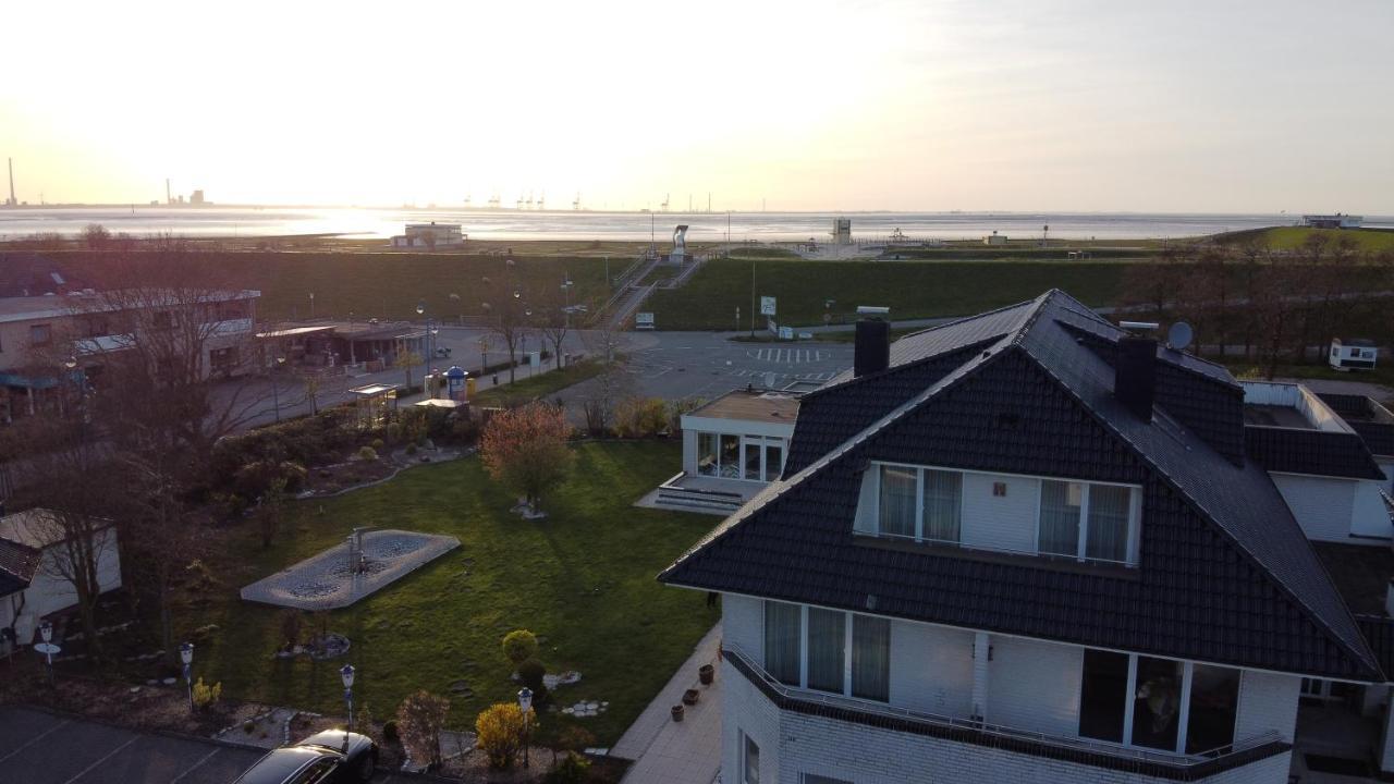 Hotel Am Friesenstrand Tossens Kültér fotó